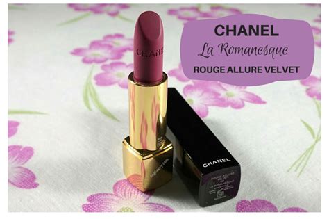 chanel lipstick 50 la romanesque|Chanel La Romanesque (50) Rouge Allure Velvet Review.